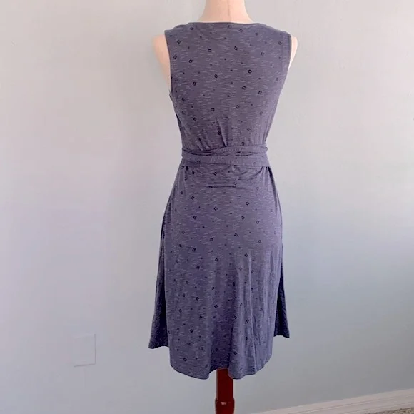 Toad&CO Cue Wrap Cafe Dress in Patterned Fern - Picture 6 of 10